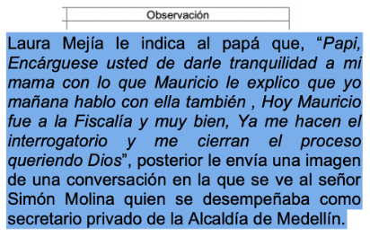 QuinteroCalle's tweet photo. 🚨URGENTE🚨 Chats demuestran que la Alcaldía de @FicoGutierrez articuló estrategia de falsos testigos contra Miguel Quintero a través de @simonmolinag Secretario Privado y Representante de creemos. Hay de todo: plata, chats borrados, manipulación. 
(⬇️⬇️⬇️) https://t.co/5rpaEbWNDe