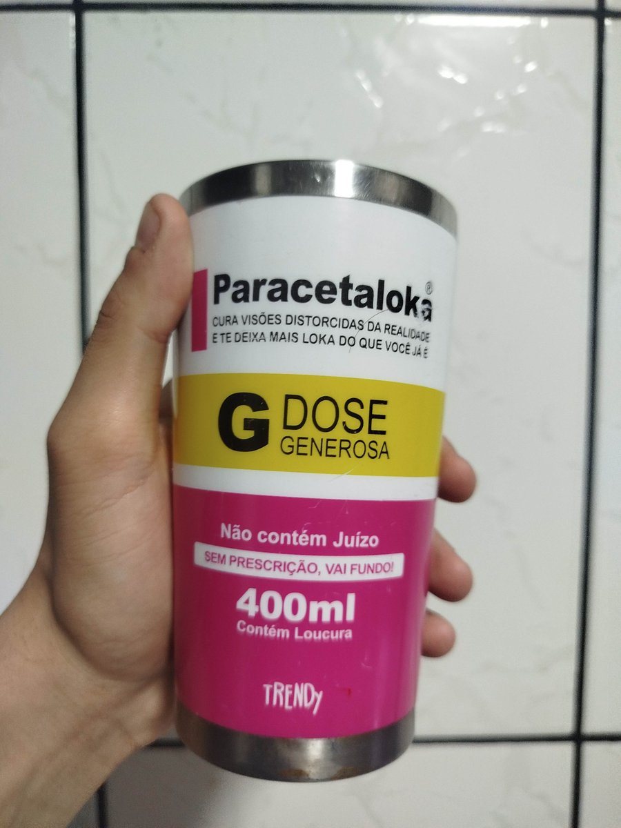 Dear_xim's tweet photo. Tomando uma dose de paracetaloka https://t.co/f6BnByeMwS