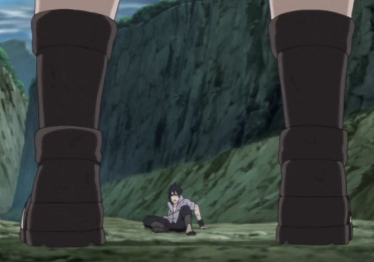 cultofsasuke's tweet photo. crazy shot bruh that hole getting annihilated https://t.co/pHvRML1HGY