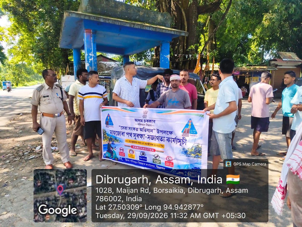 dc_dibrugarh's tweet photo. 2. Street Corner meeting with drivers of Vikram, EV Auto, Magic as well Enforcement Drive at Lahowal Vikram Stand.
#CMOAssam
#MyGovAssam
#DirectorateofInformationandPublicRelationsAssam https://t.co/OOCkyrOlKl