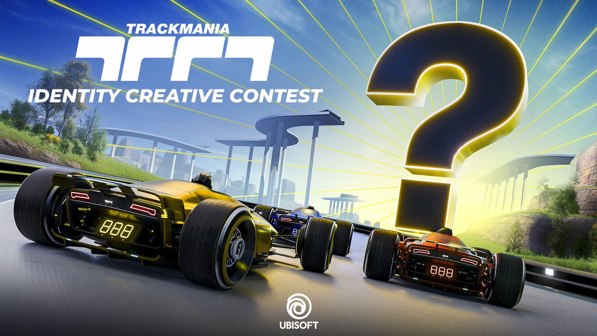 Trackmania's tweet photo. Esports 2027 starts now in Trackmania!
Help shape the 20 Black Tracks coming to the 2027 seasonal campaigns, EWC & ENC by taking part in our Identity Creative Contest!

🎨 Creators: submit your best Track Identity by October 22.
🏎️ Players&spectators: join the showdown on October 27 — and vote for your favorite identity!

👉 All details: https://t.co/hMwOA8UscQ
