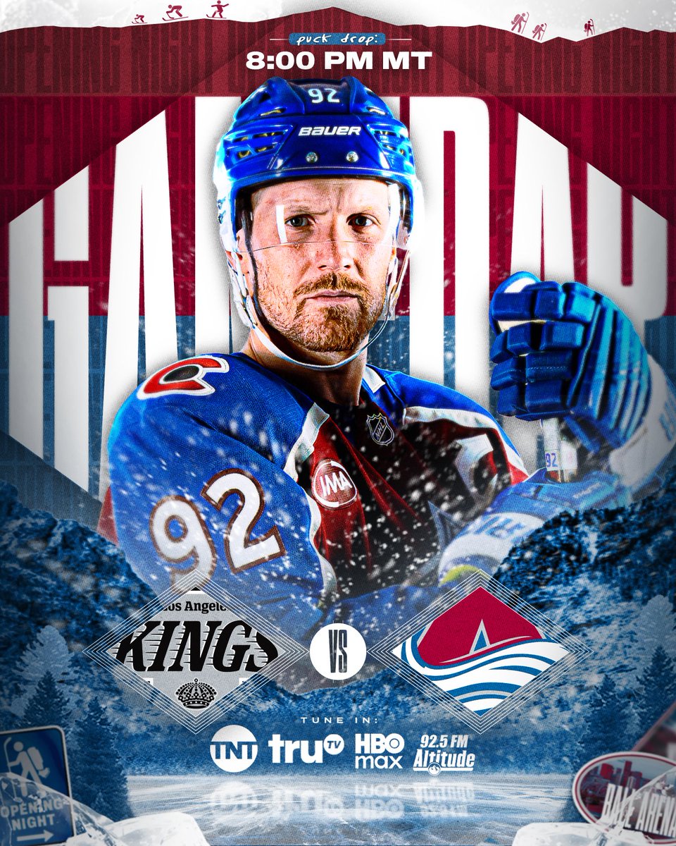 Avalanche's tweet photo. The offseason? Over. https://t.co/dFJIhaSmxP