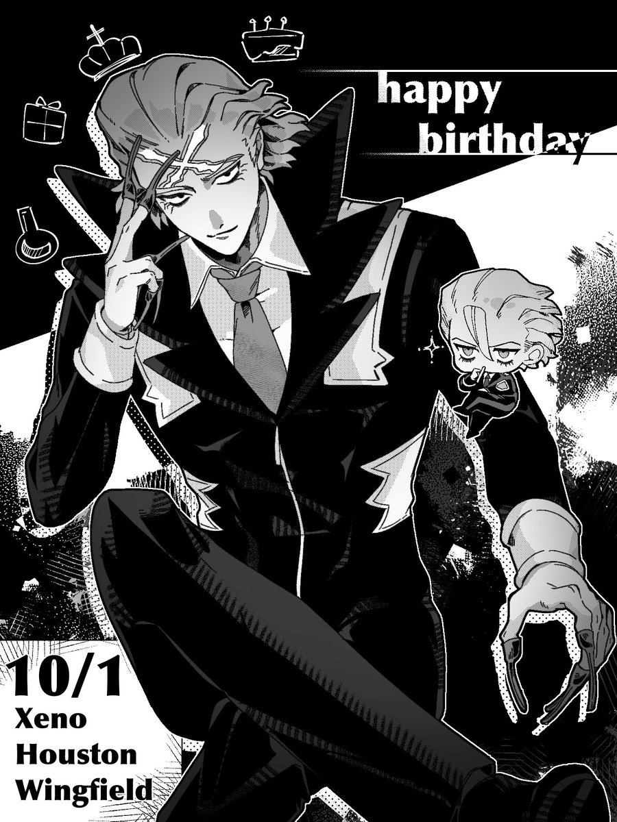 _xs_Lownoel's tweet photo. #ゼノ・ヒューストン・ウィングフィールド誕生祭2026 
めいっぱい化学𝐿𝐼𝐹𝐸を𝑬𝑵𝑱𝑶𝒀してな＿＿＿＿＿🫶 ✖️🎂🖤 https://t.co/YGdnFaXpNe
