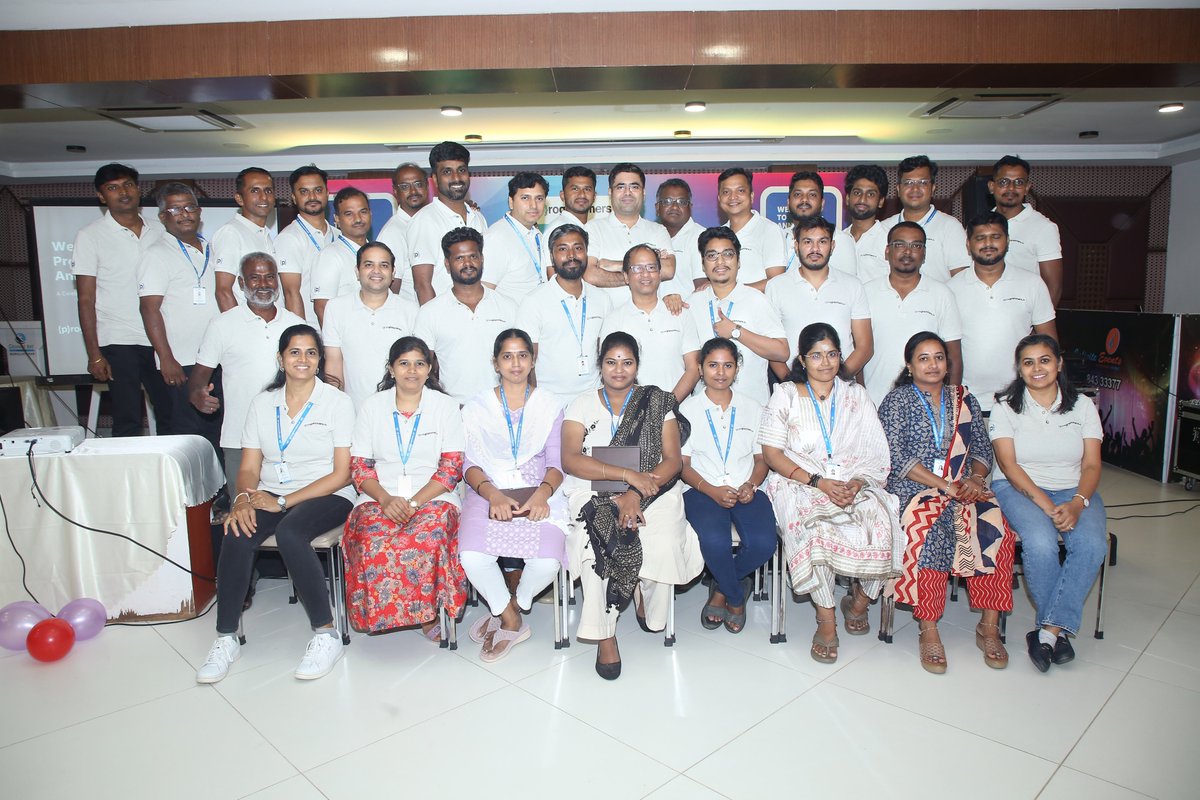programmersio's tweet photo. Celebrating our people, collab &amp; commitment!

Around 60 https://t.co/Ma9Rfufot5 team members came together @ Mahabalipuram for #AnnualMeet2026 —
celebrating 5-year milestones, team activities, leadership updates, great conversations &amp; shared memories.

Here’s to the next one! https://t.co/z5dlZCzXyR