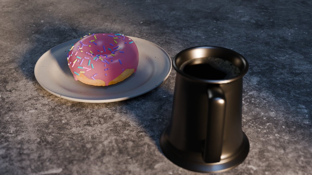Garmoon357's tweet photo. Donut project finished!

Thanks to the teachings of @blenderguru on youtube, I managed to do this project. This is just the beginning of the journey into 3D. 

Stay tuned!

#b3d #Blender #3dart #donut https://t.co/HDW3wTBtfM