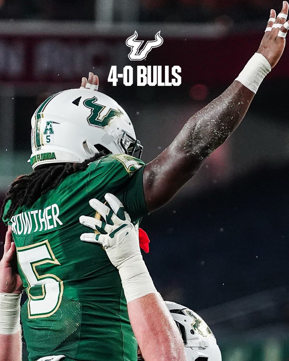 USFFootball's tweet photo. Let’s keep it goin’ 👏 https://t.co/EtYFHbrQAS