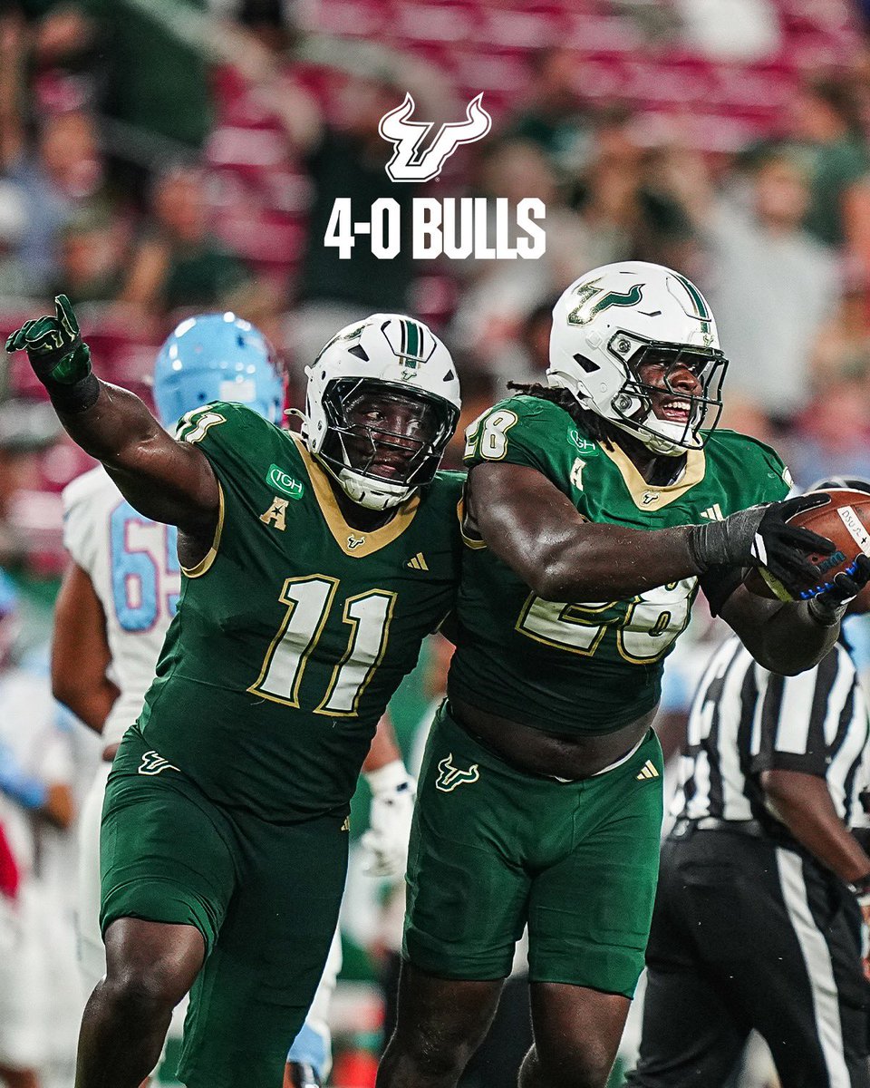 USFFootball's tweet photo. Let’s keep it goin’ 👏 https://t.co/EtYFHbrQAS