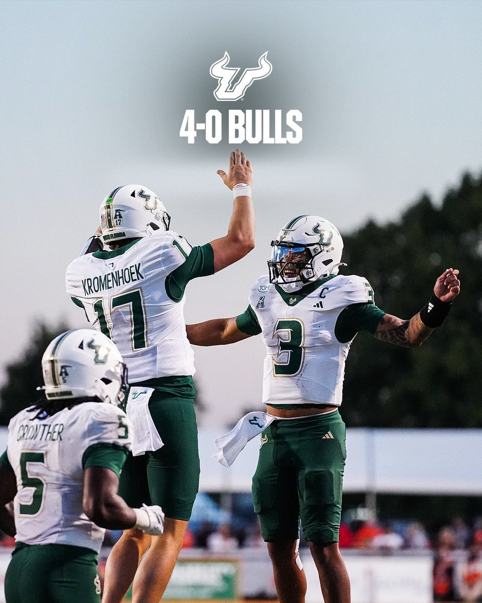 USFFootball's tweet photo. Let’s keep it goin’ 👏 https://t.co/EtYFHbrQAS