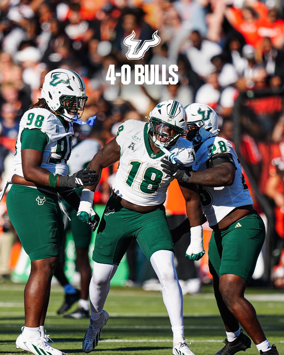 USFFootball's tweet photo. Let’s keep it goin’ 👏 https://t.co/EtYFHbrQAS