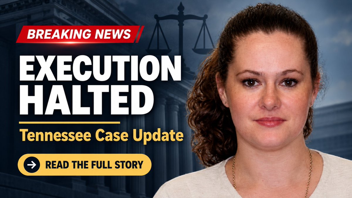 MiaCarter2710's tweet photo. BREAKING: Tennessee’s planned execution of Christa Pike—the first woman the state was set to execute in over 200 years—has been halted by a federal appeals court just an hour before it was scheduled. What happens next? Full story 👇 https://t.co/a4sxRpSSTE  #Tennessee https://t.co/euvdQELMmY