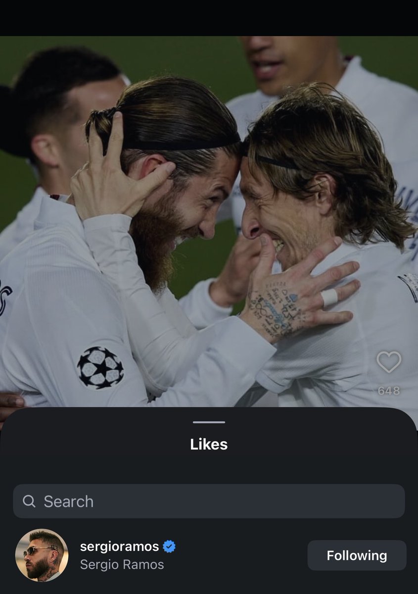 modricrkive's tweet photo. i’m scrolling through the lukamos tag on ig and sergio is literally always there https://t.co/jIxbTLbrn3