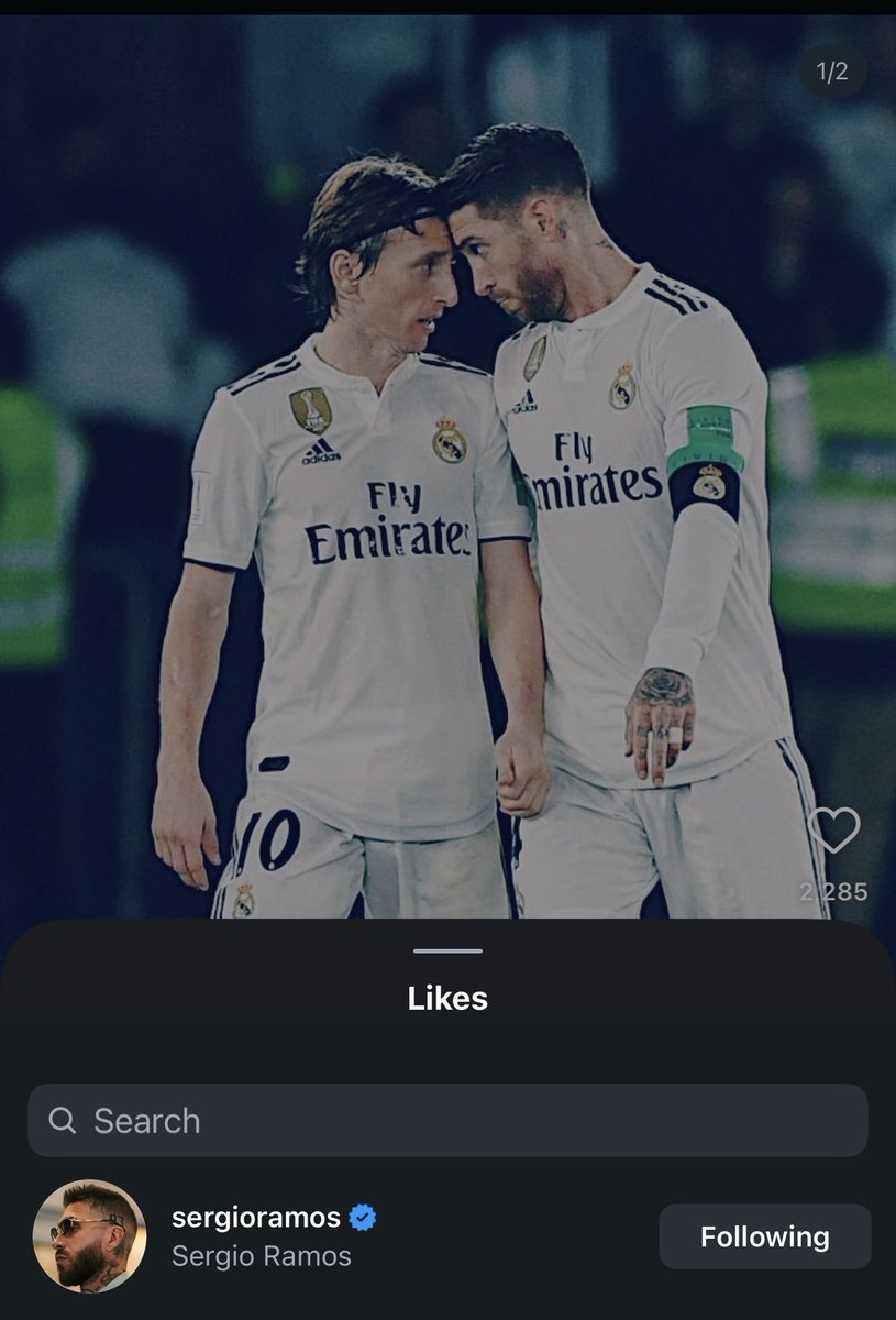 modricrkive's tweet photo. i’m scrolling through the lukamos tag on ig and sergio is literally always there https://t.co/jIxbTLbrn3
