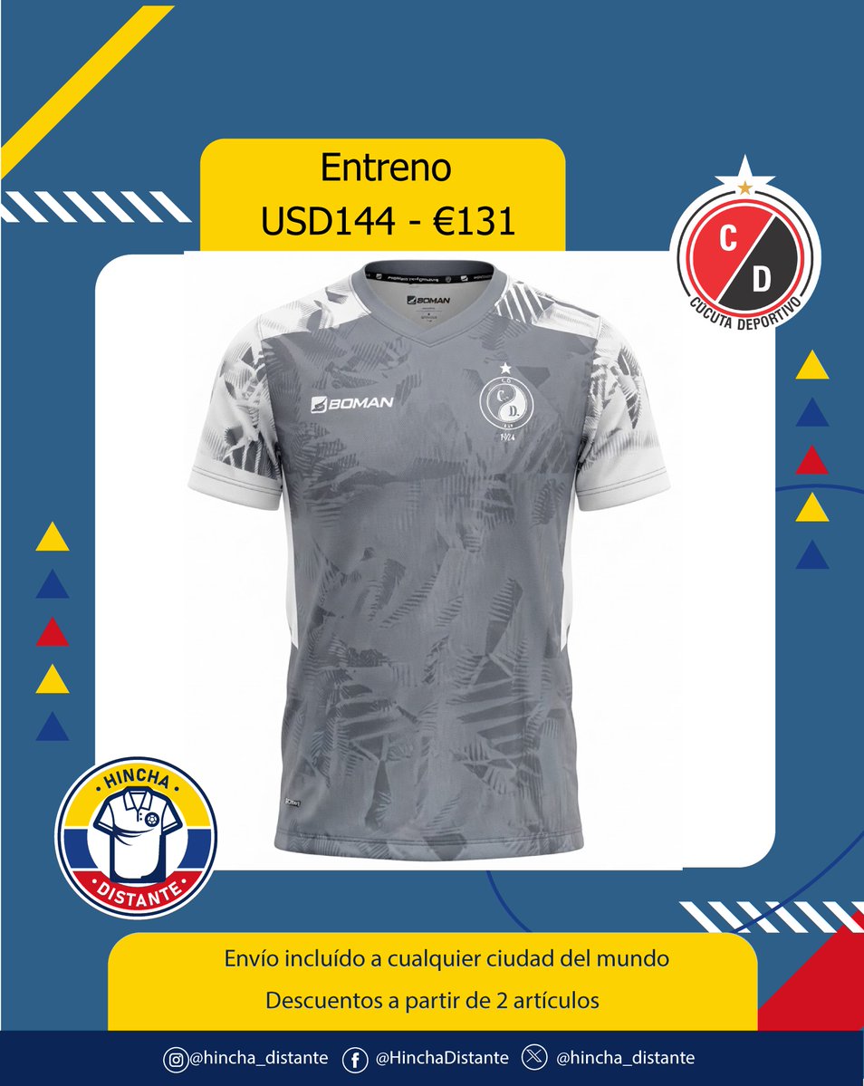 hincha_distante's tweet photo. La de entreno motilona
USD144 - €131

Envío incluido a cualquier ciudad del mundo*
#hinchadistante
#colombianosenelexterior
#colombianosenelmundo
#jerseycollector
#footballcollector
#blokecore https://t.co/cxUf6bUwZz