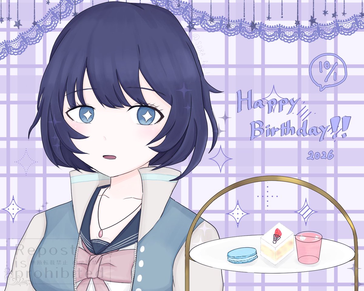 SDRA_fai_1's tweet photo. #dgrp_mauve 
#神名五月誕生祭2026
お誕生日おめでとう🏸🍰✨ https://t.co/1C5pfLCFMB