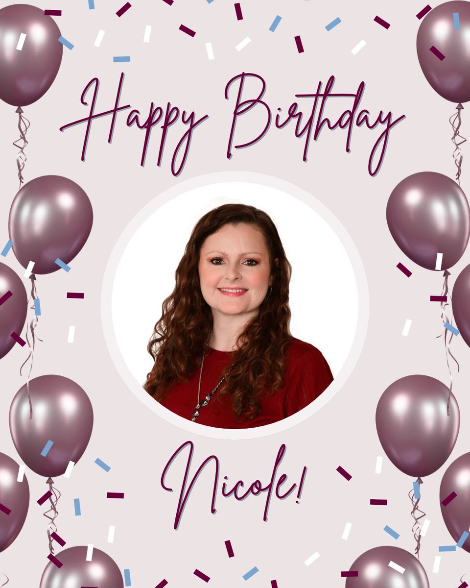 OmahaRealtorsNE's tweet photo. Happy Birthday to Nicole, our wonderful Transaction Coordinator! 🎉 We’re so grateful for all she does behind the scenes to keep things moving smoothly for our team and our clients. Hope you have a fantastic day, Nicole! 🎂🥳 https://t.co/iJ4EgM2ze2