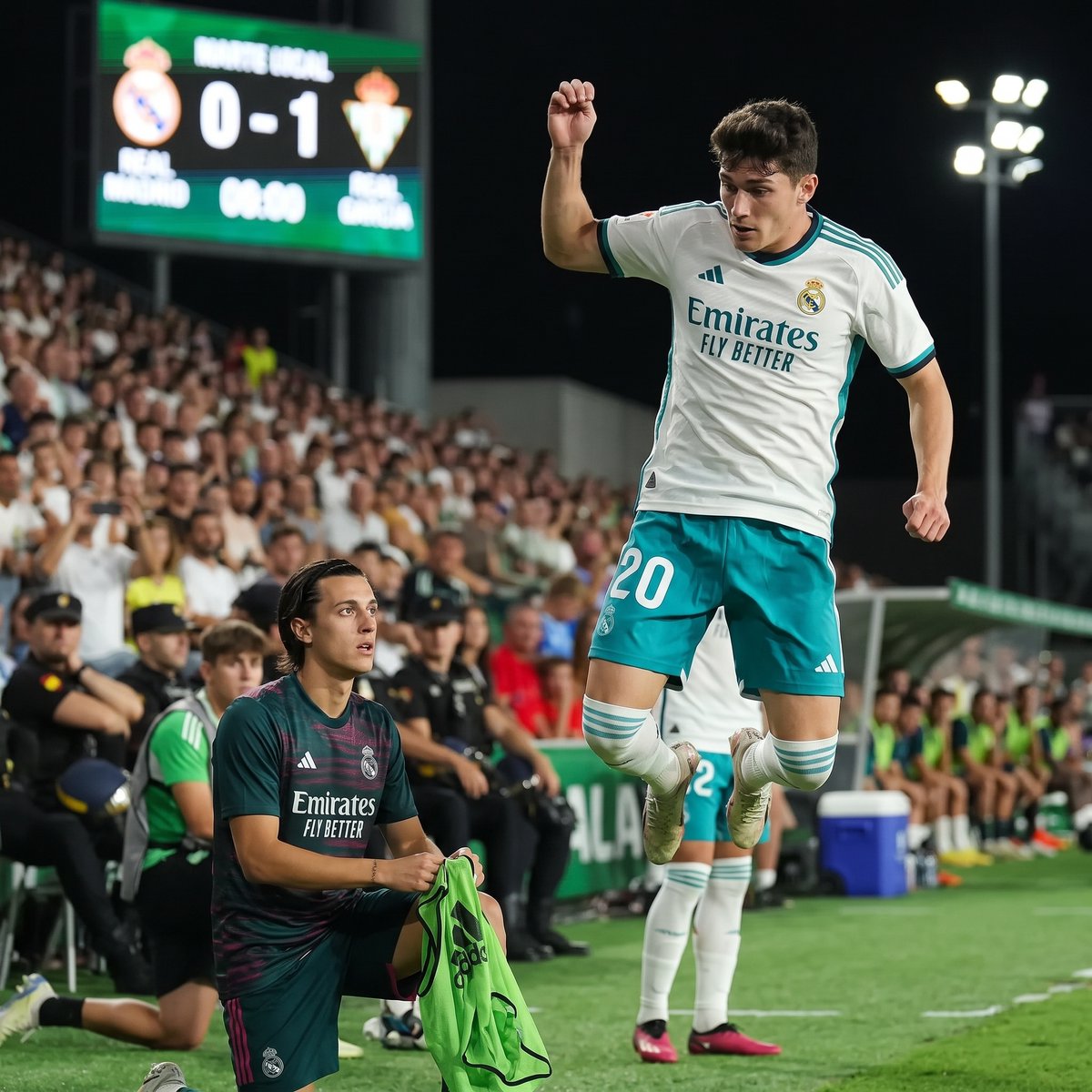Post___lt's tweet photo. 🚨 FRAN GARCIA JUMPS AHEAD OF CARRERAS!

🏌 SPAIN CALL UP: Fran Garcia has joined Luis de la Fuente’s squad after Alex Grimaldo’s injury created a vacancy at left back. The Madrid defender now has a chance to impress.

⚪ CARRERAS CHALLENGE: Álvaro Carreras has produced performances for Real Madrid, despite limited opportunities. Seeing his backup receive a Spain call up before him could add motivation.

🔥 RACE FOR LA ROJA: Garcia has impressed with Real Betis, while Carreras develops at Madrid. This setback could motivate Carreras to work harder and earn an opportunity.

💪 THE FIGHT CONTINUES: Spain’s left back competition is heating up.
