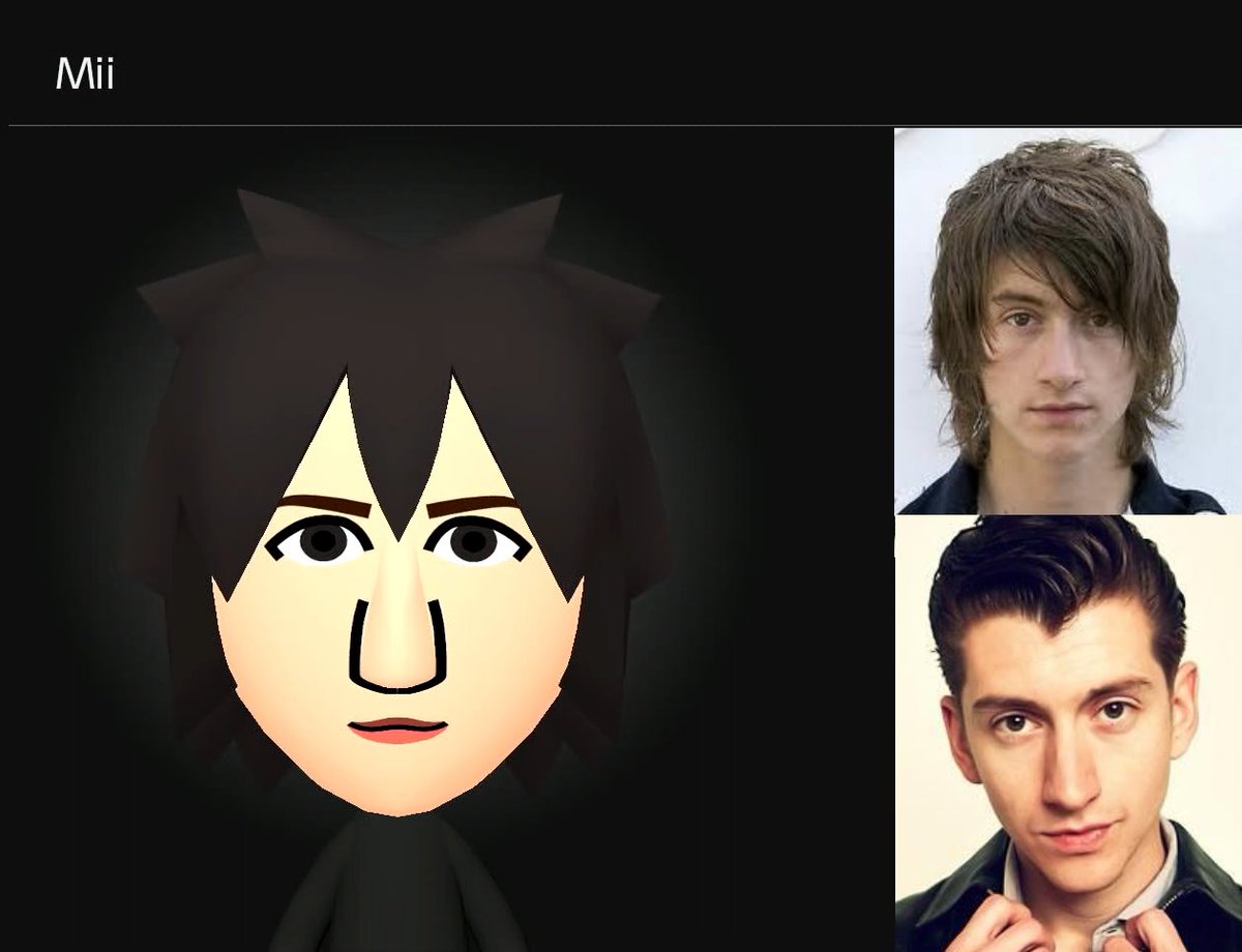 QQQeeeeeeeeee's tweet photo. #Mii  #AlexTurner https://t.co/QgogDjbD1I