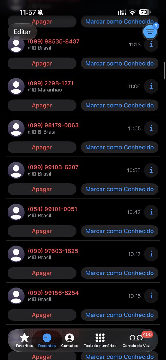 saleselton's tweet photo. Desde 8h da manhã já recebi 30 ligações de números desconhecidos. @TIMBrasil está sério isso. https://t.co/GZwRdbzPKM