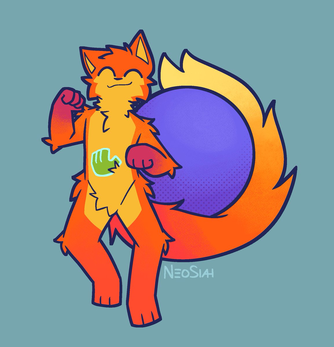 NeoSiah_'s tweet photo. moreee firefox propaganda yayyy https://t.co/b6RfdSYOGE