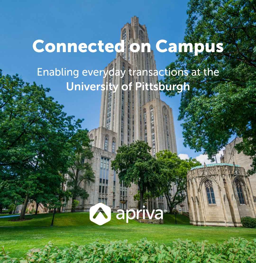 AprivaPayments's tweet photo. We're enabling everyday transactions at the University of Pittsburgh.

Convenience plays an important role in campus life. From quick purchases between classes to self-service experiences across campus, unattended technology helps meet evolving expectations. https://t.co/841bGTYOrj