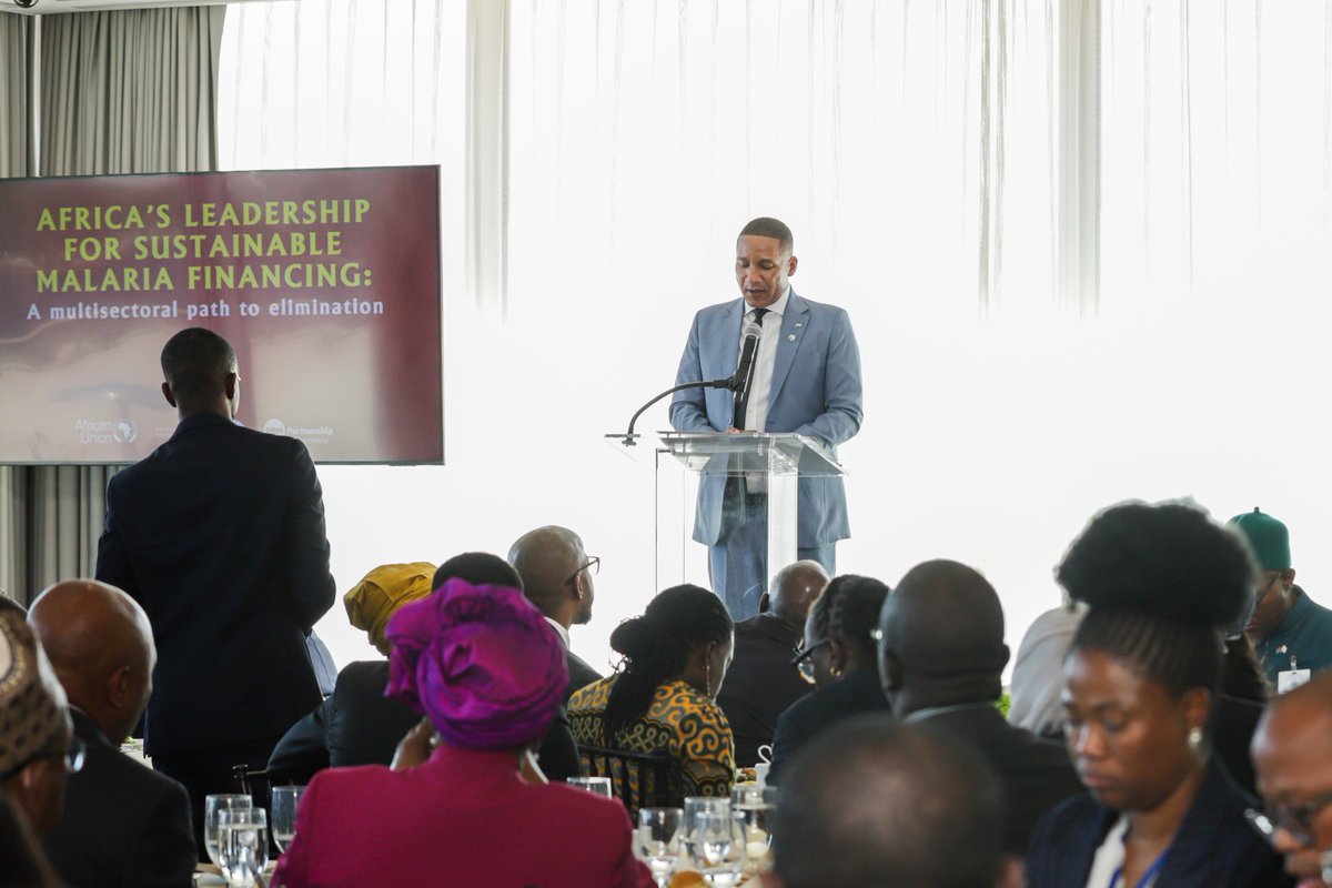 UNICEFhealth's tweet photo. Of the 610,000 lives #malaria claimed in 2024, nearly three in four were children under five – and 95% of all malaria deaths were in Africa.
At #UNGA81, @UNICEF Director of Health @HFogstad joined the High-Level Side Event, “Africa’s Leadership for Sustainable Malaria Financing: A Multisectoral Path to Elimination,” hosted by President Advocate Duma Gideon Boko of the Republic of Botswana and Chair of @ALMA_2030, in partnership with the @_AfricanUnion and @endmalaria.