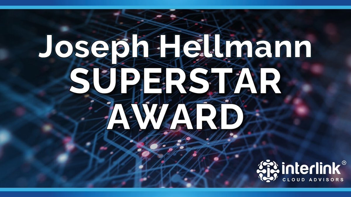 interlinkcloud's tweet photo. ⭐ Join us in celebrating Joseph Hellmann, our Managed Services Superstar Award winner! 🎉

Joseph consistently shows up, delivers top-notch work, and supports both customers and teammates whenever needed. Known for his professionalism, reliability, and willingness to help, he continues to earn exceptional customer feedback while making a positive impact across the Managed Services team. 

Congratulations, Joseph! 👏💙

#EmployeeSuperstar #TeamInterlink #ManagedServices