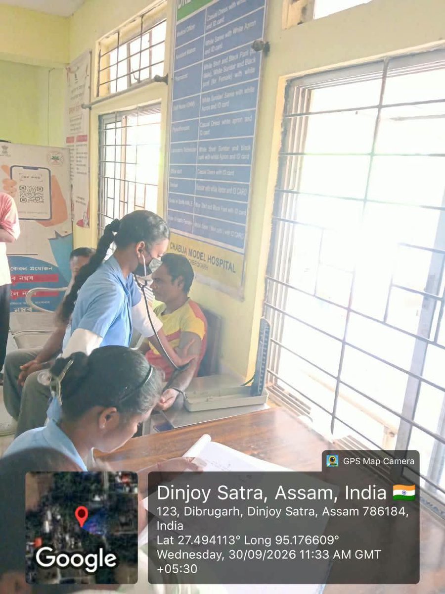 dc_dibrugarh's tweet photo. The initiative aimed to promote the health and well-being of the sanitation workforce and acknowledge their vital contribution towards maintaining a clean and healthy environment.
#CMOAssam
#MyGovAssam
#DirectorateofInformationandPublicRelationsAssam https://t.co/fskOIZ1CnY