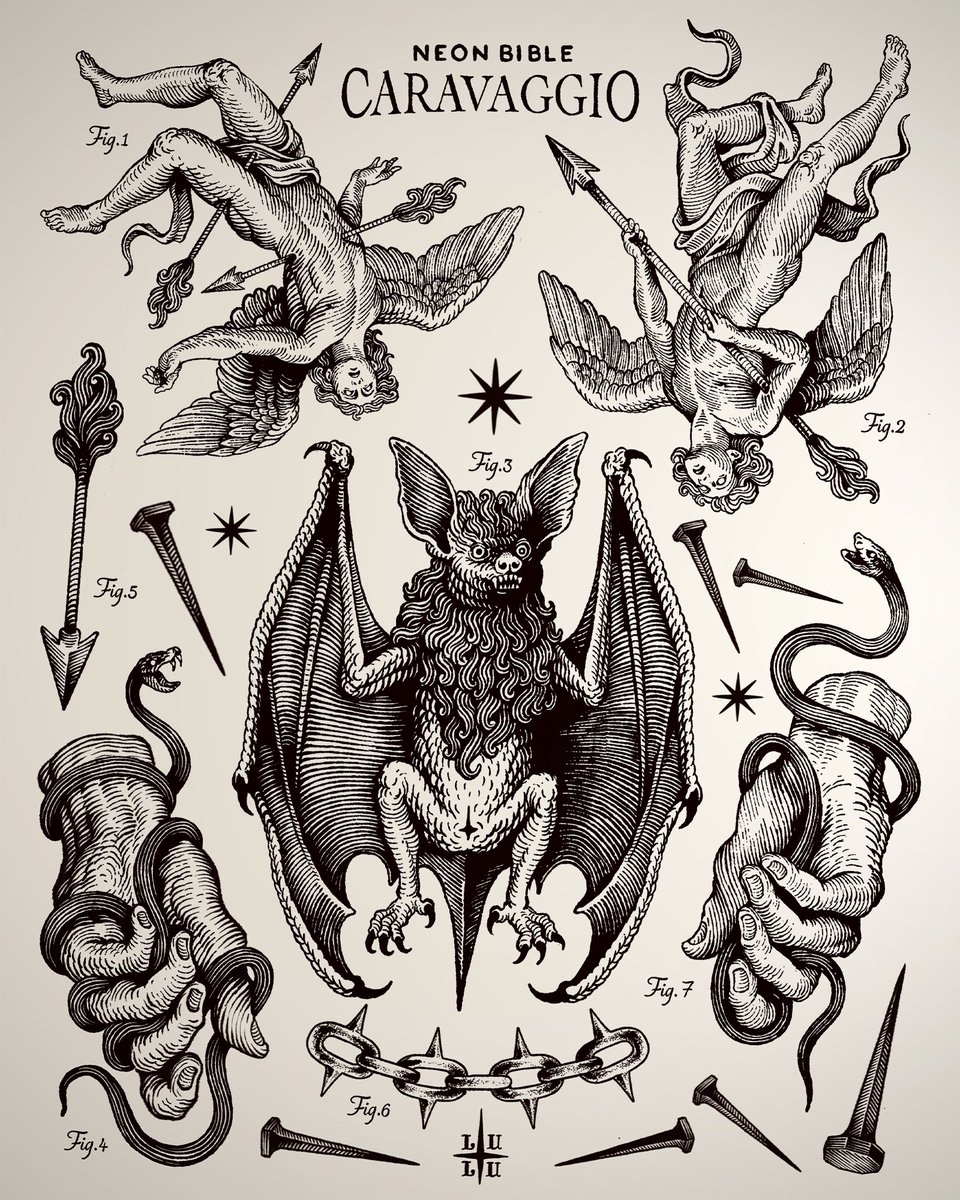 HRTWRKGallery's tweet photo. Docteur Lulu: Prints Available Now
♡ https://t.co/uXMY2MYSEn

French artist Docteur Lulu creates detailed black-and-white work rooted in tattoo culture, surrealism, folklore, and the occult.

A selection of his work is now available as museum quality prints. https://t.co/R2ZeTLdzRm