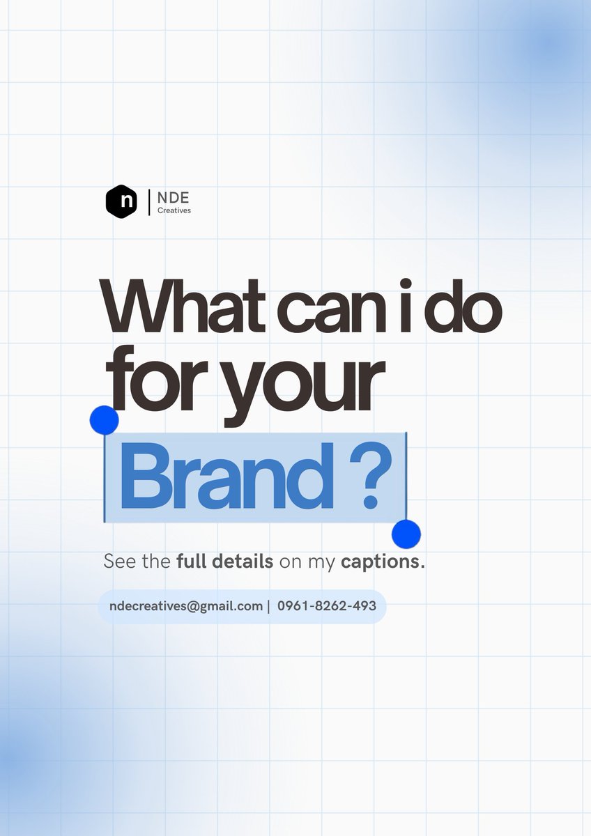 nde_freelancer's tweet photo. What can I do for your brand? 👀

🎬 Video Editing
✨ Motion Graphics
🎨 Graphic Design
📱 Social Media Content

I’m available for freelance projects and ready to help bring your ideas to life.

📩 Need an editor or designer? DM me!

#NDECreatives #Freelancer #VA https://t.co/TyGjtrfAKl
