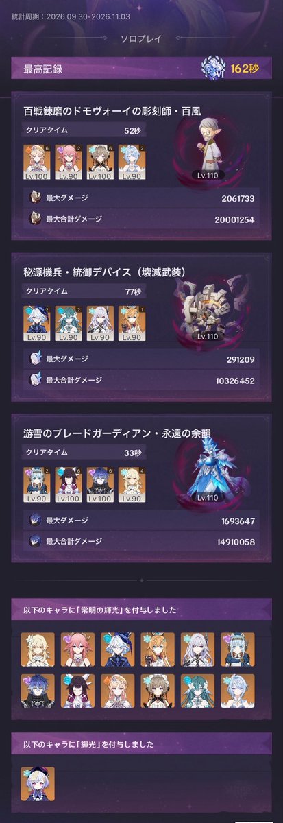 hiiro_0106's tweet photo. ソロもタイム詰めてきた✌️
今できるのはここまでですな…… https://t.co/gSTbtPA0RL
