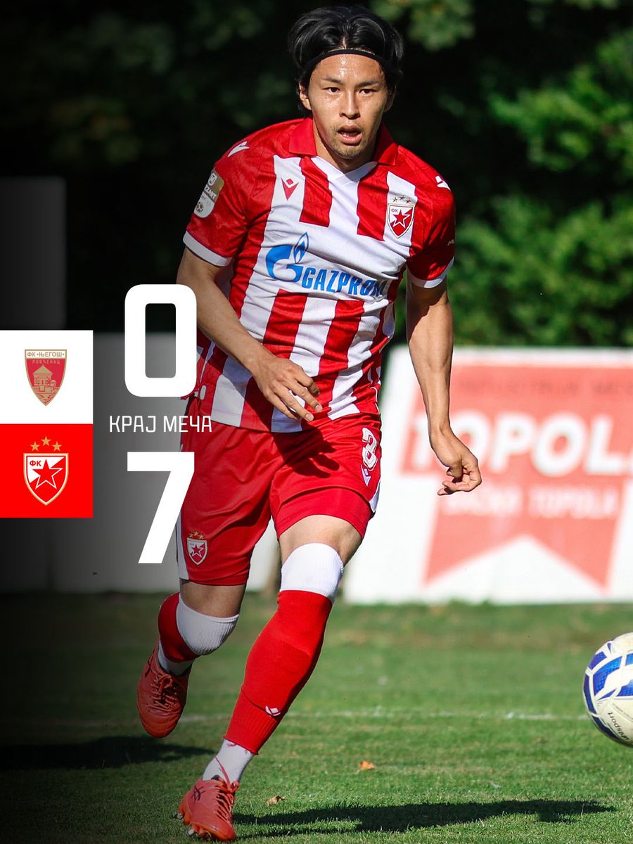 crvenazvezdafk's tweet photo. Pobeda crveno-belih u Lovćencu.

🔴⚪️ #fkcz https://t.co/j0AUXXzg26
