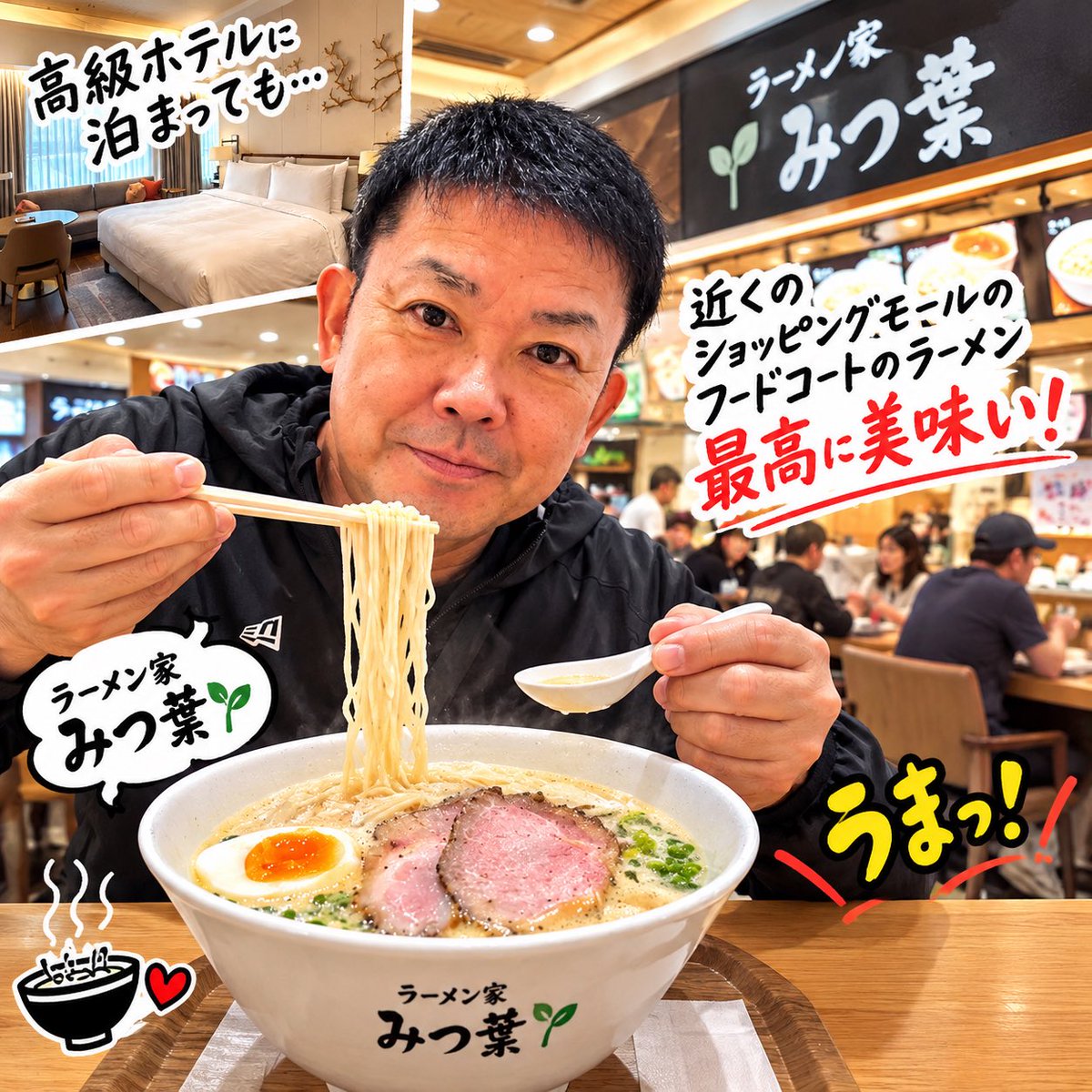 aloha5021's tweet photo. 今回の旅行の目玉の一つＪＷマリオット奈良への宿泊（ポイント泊では無く通常予約：早割)です。最安ルームでしたがMBMプラチナ特典でアップグレードして頂き優雅な時間を過ごせました。ラウンジは、ちょっと一杯🍷&amp;ツマミ的な感じですが飲める人には👌但し、我々は近くのSCのフードコートでメンラー🍜 https://t.co/QI8DnvtHwd
