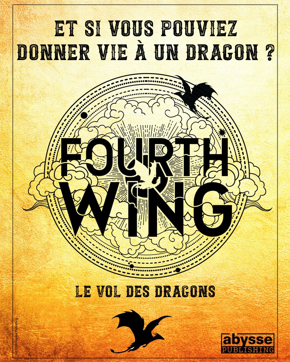 _ABYstyle's tweet photo. 🐉 Vous rêvez d’avoir votre propre dragon ? 🐉

Bientôt, deux créatures emblématiques de Fourth Wing pourront prendre vie entre vos mains ✨

📜 Notez-le sur vos parchemins : le « bonding » est prévu pour le 14 octobre 🔥

#FourthWing #EmpyreanSeries #RebeccaYarros #ThreshingDay https://t.co/D9nDn6EWWu