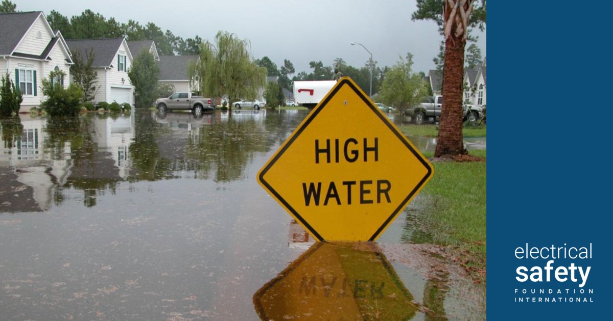 ESFIdotorg's tweet photo. On average, more deaths occur due to flooding each year than from any other severe weather-related hazard. A car can easily be carried away by just two feet of floodwater, and nearly half of all flood fatalities occur in vehicles: https://t.co/jJiEg6Y191 https://t.co/UnLqVznq5B