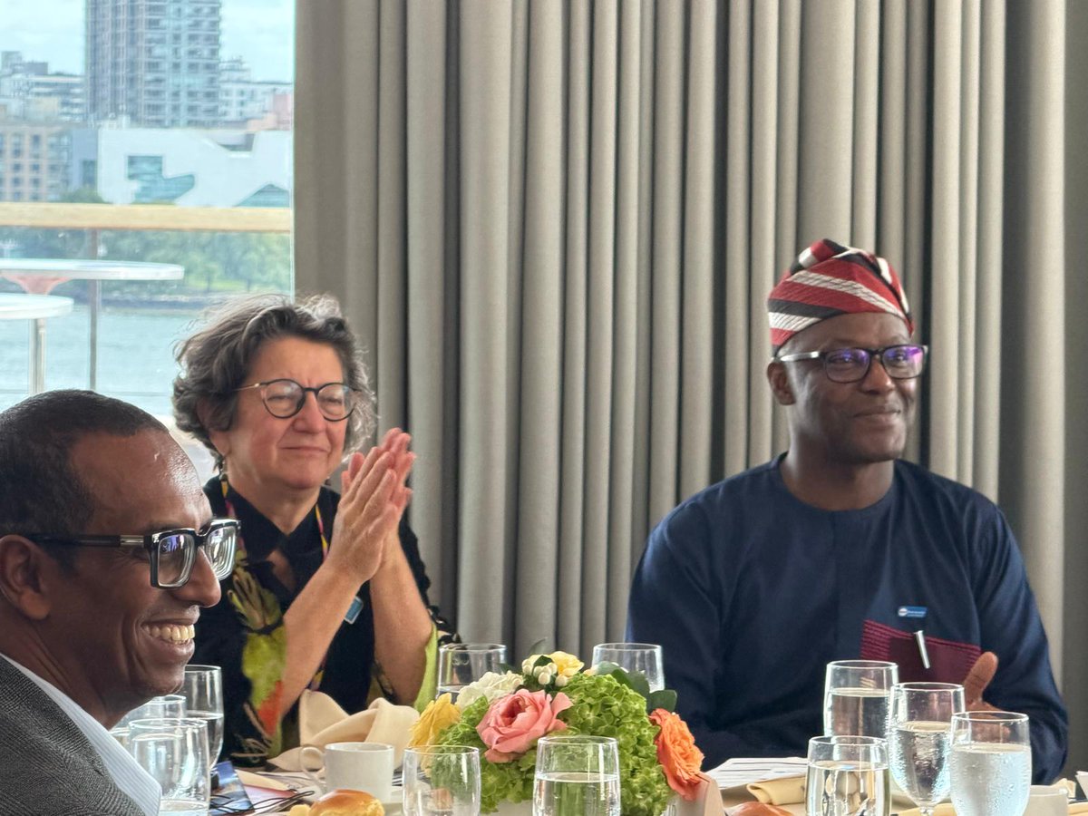 UNICEFhealth's tweet photo. Of the 610,000 lives #malaria claimed in 2024, nearly three in four were children under five – and 95% of all malaria deaths were in Africa.
At #UNGA81, @UNICEF Director of Health @HFogstad joined the High-Level Side Event, “Africa’s Leadership for Sustainable Malaria Financing: A Multisectoral Path to Elimination,” hosted by President Advocate Duma Gideon Boko of the Republic of Botswana and Chair of @ALMA_2030, in partnership with the @_AfricanUnion and @endmalaria.