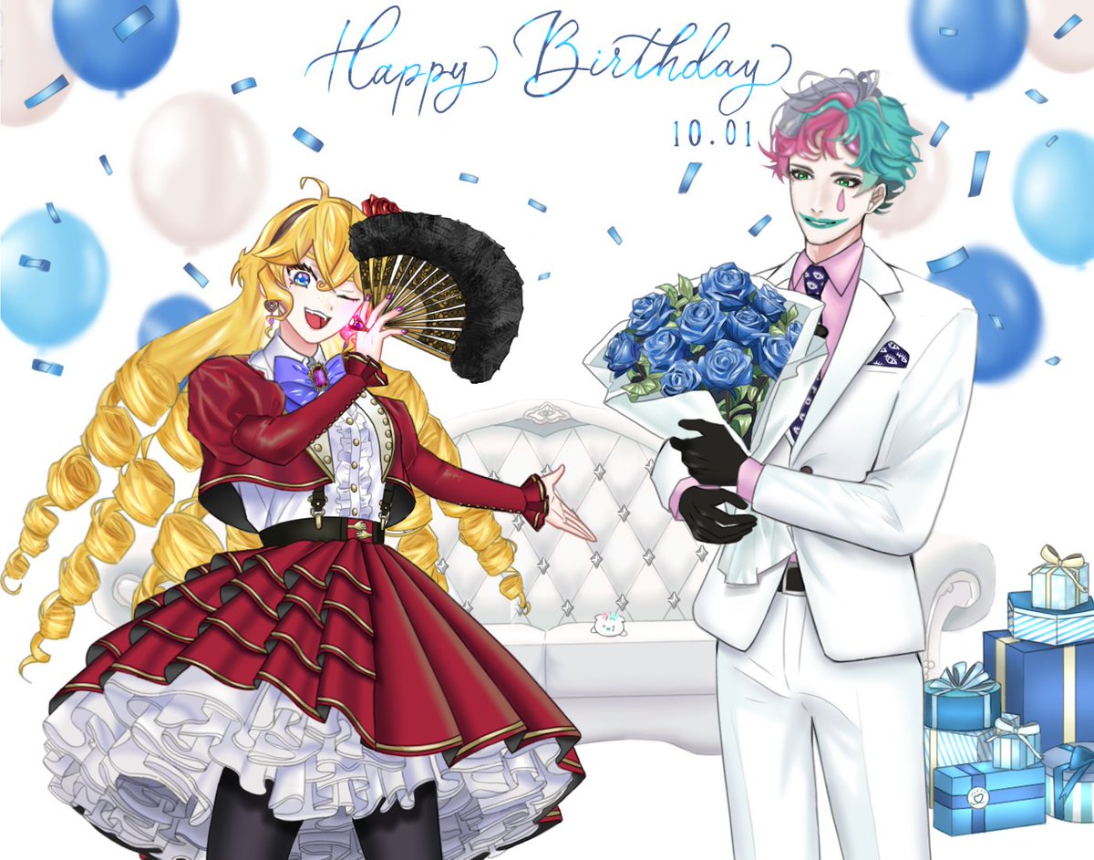 nemu_nemu0002's tweet photo. お誕生日おめでとうございます💐
知れば知るほど力一さんに魅了され好きな気持ちがどんどんと増していっております。
力一さんの歩む道がたくさんの笑顔と幸せで満ち溢れたものでありますように…！
#ジョー設展 #誕ジョー・力一 #ジョー・力一誕生祭2026 https://t.co/wN4lltfaXR