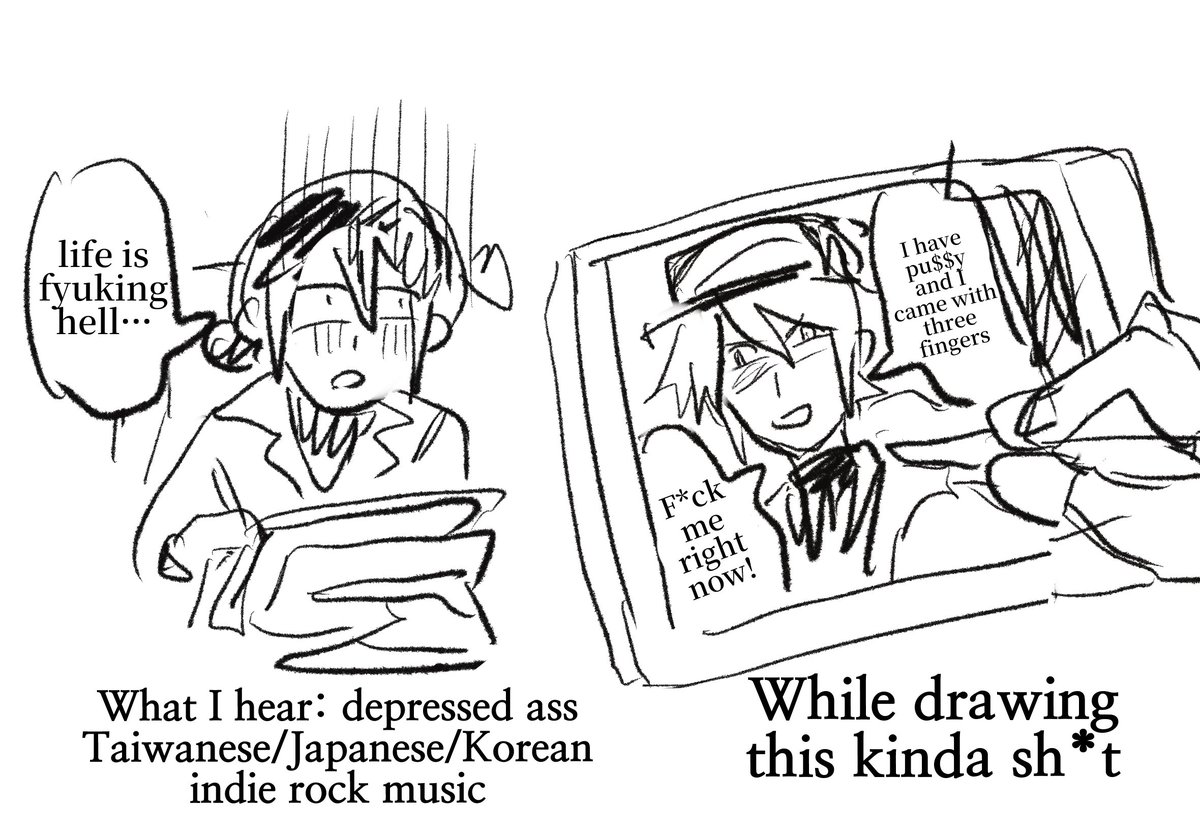 Avantyounger's tweet photo. this is a meme I drew ages ago but I'm still this https://t.co/EFFfxMtEEH