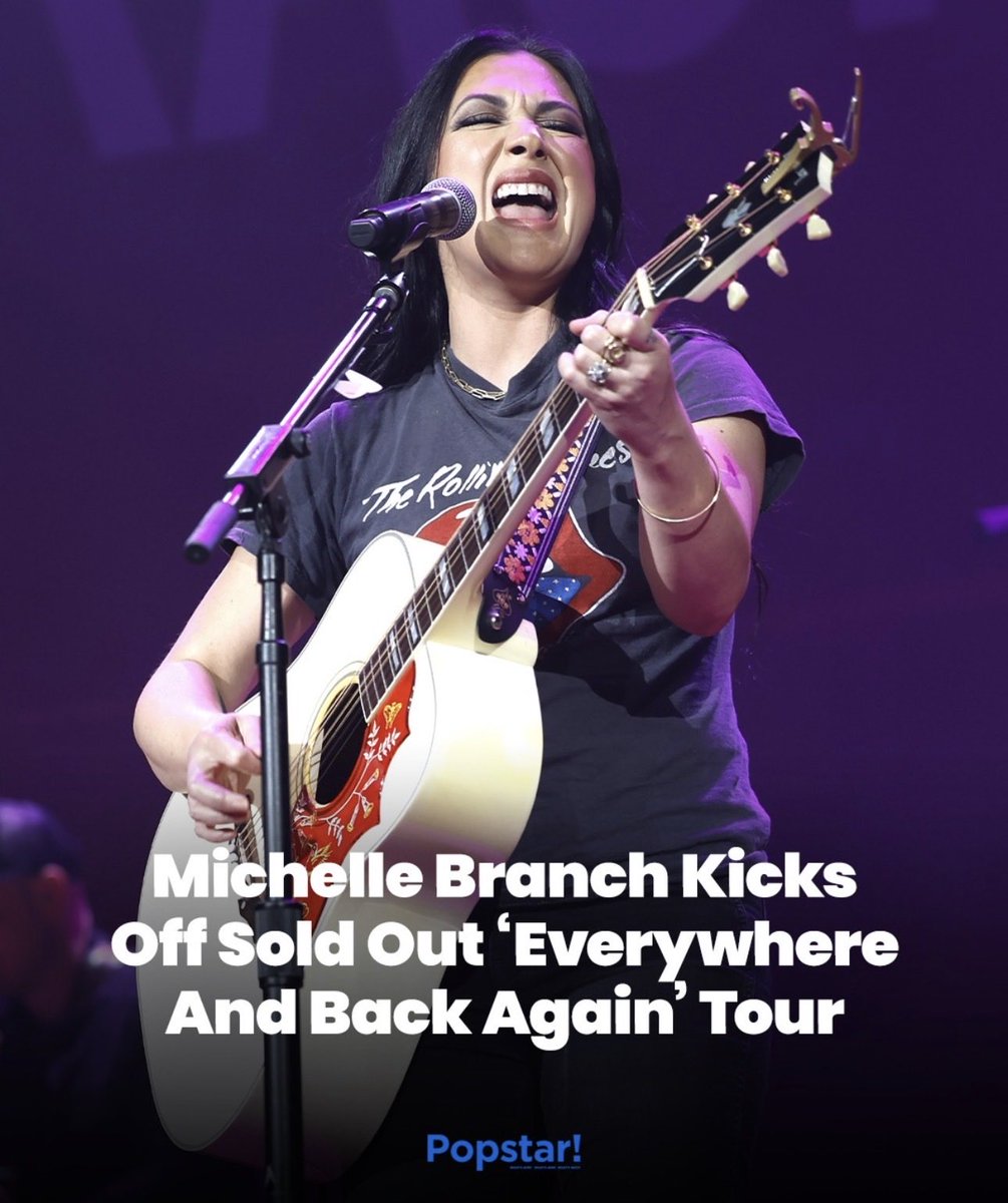 popstarmagazine's tweet photo. #MichelleBranch launches her sold out tour.

More details in the bio link. 

📸 Getty https://t.co/QC21DZRl3c