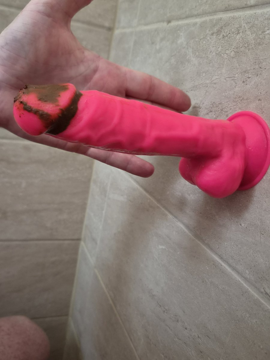 Bullitt1987's tweet photo. Tried a thing couple days ago.  #dirty #scat #scatdildo #gay #newkink unlock #gayscat #french https://t.co/GjaUr9vHh2