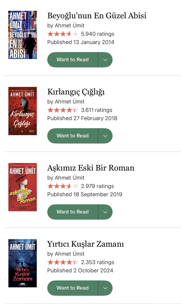 suursuz_bilge's tweet photo. @gariponcik Başkomiser Nevzat serisi Goodreads’e göre şu şekilde ilk resimde 1’den 4’e kadar, ikincisi 5’ten 8’e… En doğru olan kitap sıralaması bu diye düşünüyorum. Çünkü Goodreads’in kitap sıralaması %90 doğru çıkıyor. Tecrübelerime göre. https://t.co/1Hi1oBpljN