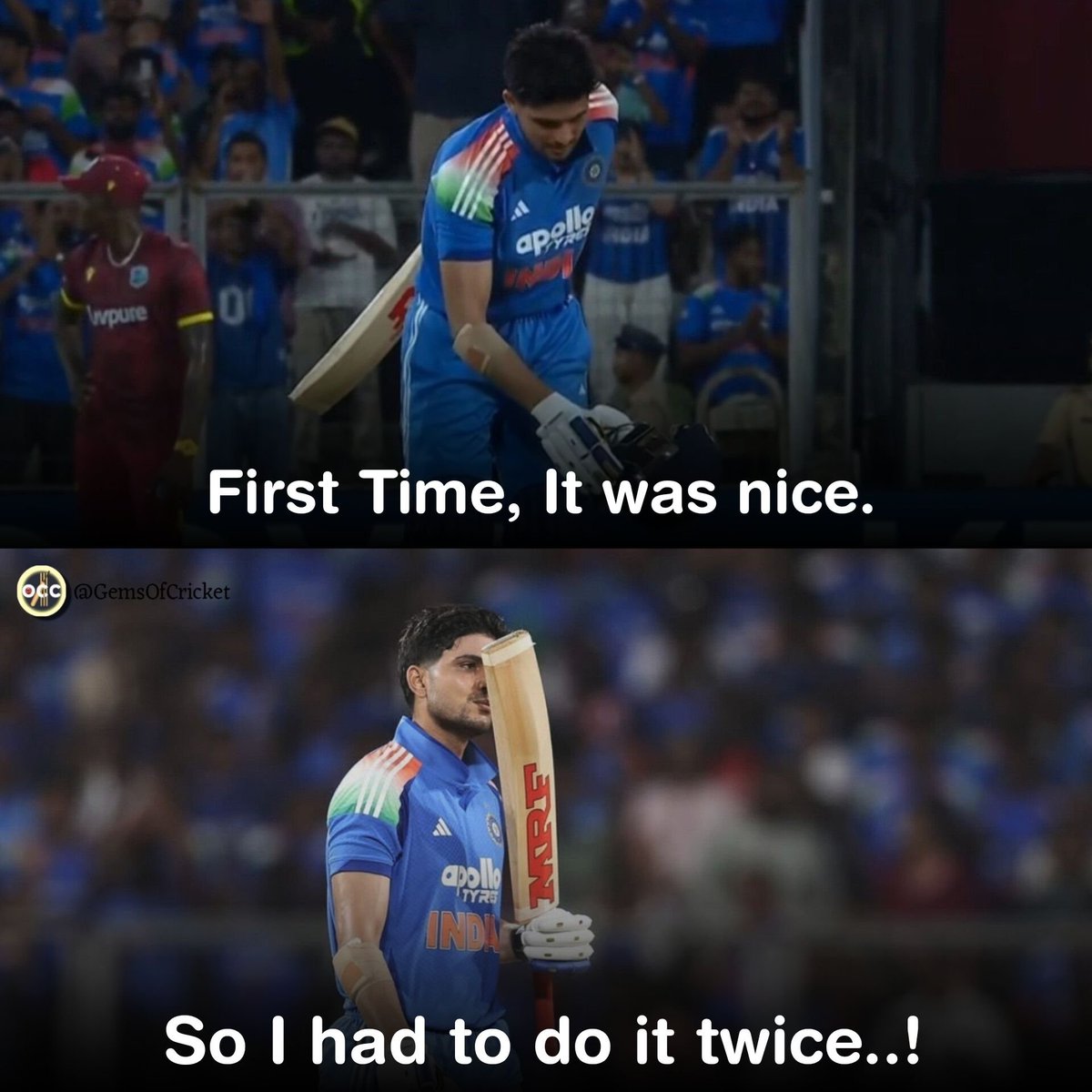 GemsOfCricket's tweet photo. Prince 🗿 https://t.co/dR0kOQxVK0