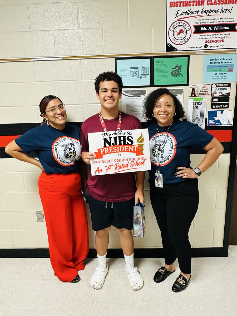 HumbleISD_WMS's tweet photo. We just want to say congratulations! These students are our ELITE NJHS members. 
#BeEliteWMS #ELEVATE https://t.co/IL3JwQWLej