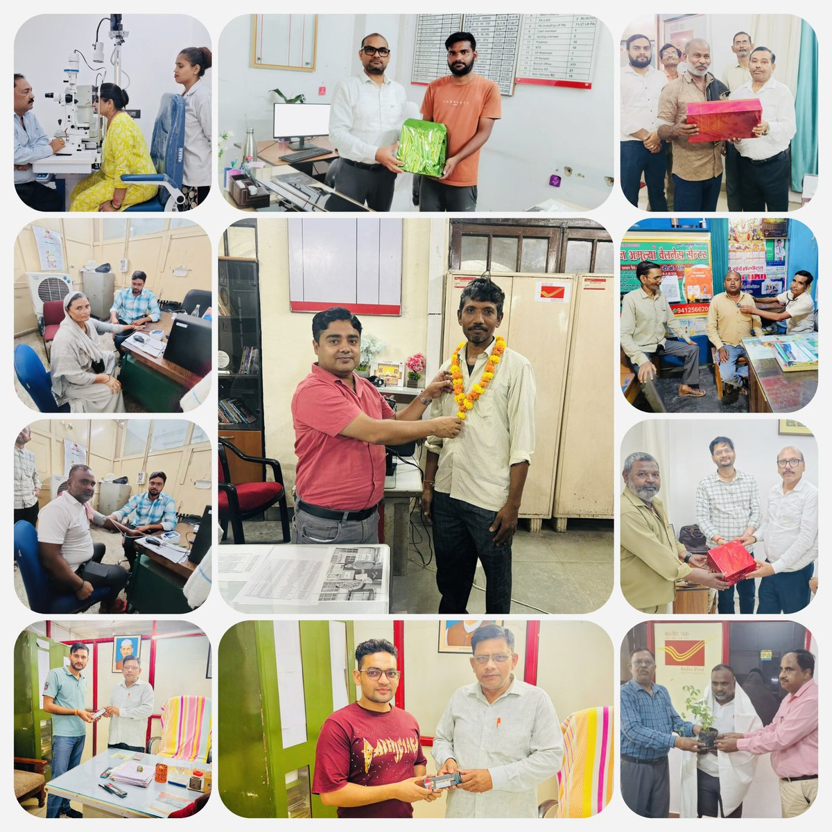 PMG_AGRA's tweet photo. आज दिनांक 30.09.2026 को “स्वच्छता ही सेवा–2026” अभियान के अंतर्गत आगरा परिक्षेत्र के सभी मंडलों द्वारा स्वच्छता कर्मियों के स्वास्थ्य एवं कल्याण को प्राथमिकता देते हुए स्वास्थ्य जांच शिविरों का आयोजन किया गया। https://t.co/2b2rZwkf39