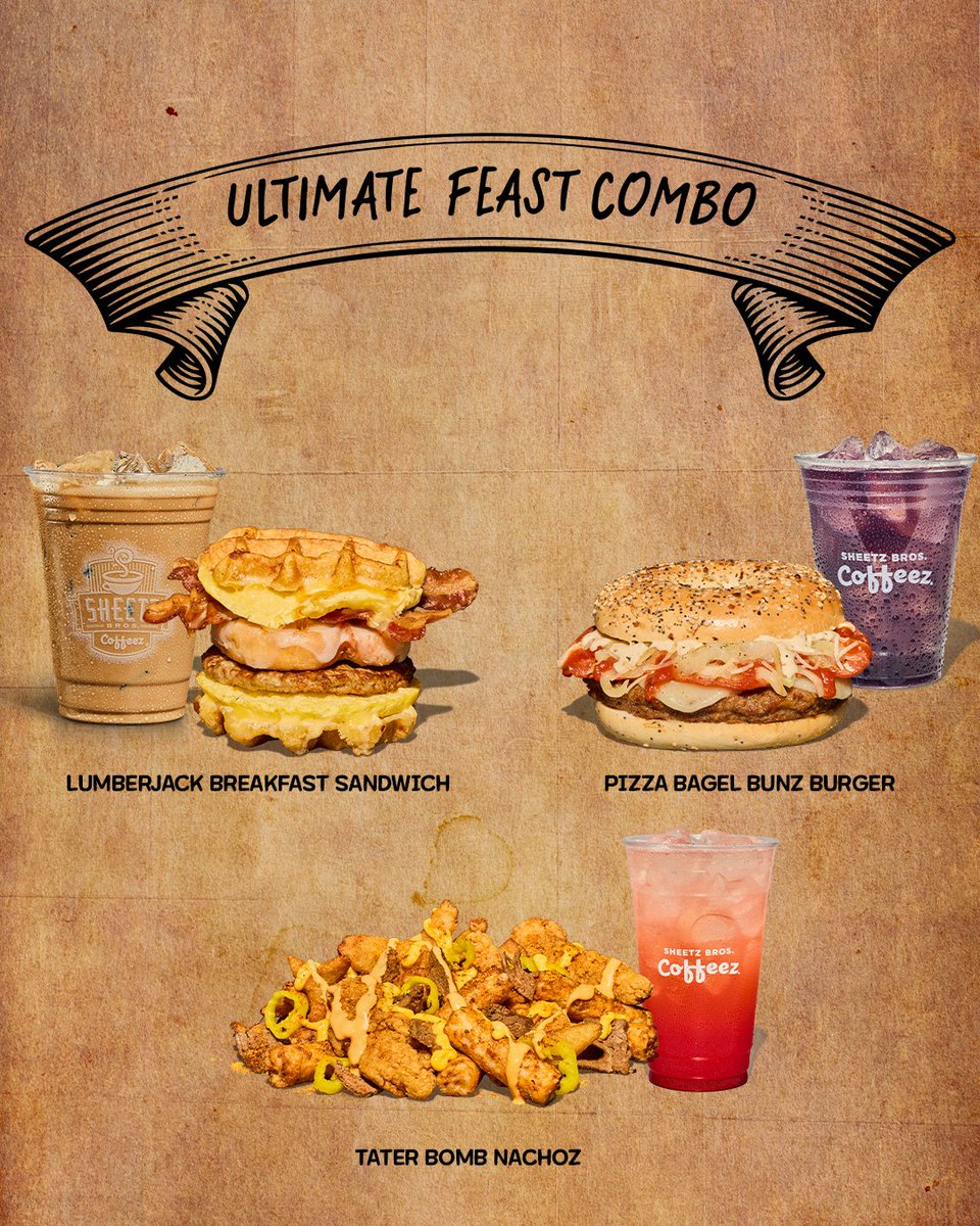 SheetzGaming's tweet photo. What’s your ULTIMATE feast combo? 👀 https://t.co/sSp4Xf3hqQ