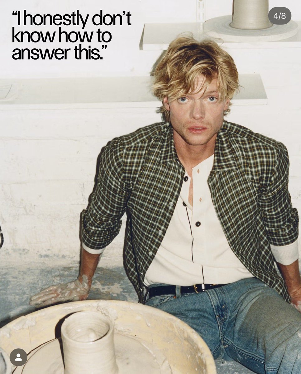 tomharriesmedia's tweet photo. Tom Rhys Harries for Interview Magazine https://t.co/2Yp3njqKbL