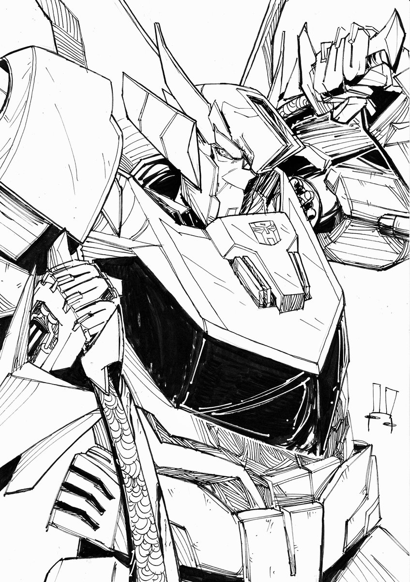 SrBunnyyyyy's tweet photo. Tfp wheeljack inks! https://t.co/QaWOzklCAs