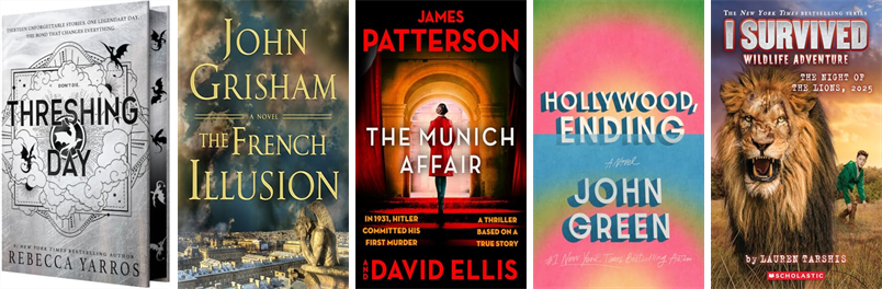 LangleyLibrary's tweet photo. This week the Langley-Adams Library has 47 new books.  New items include Threshing Day and The French Illusion. https://t.co/CTs9uEWJ53 https://t.co/vTAd3t8aY6