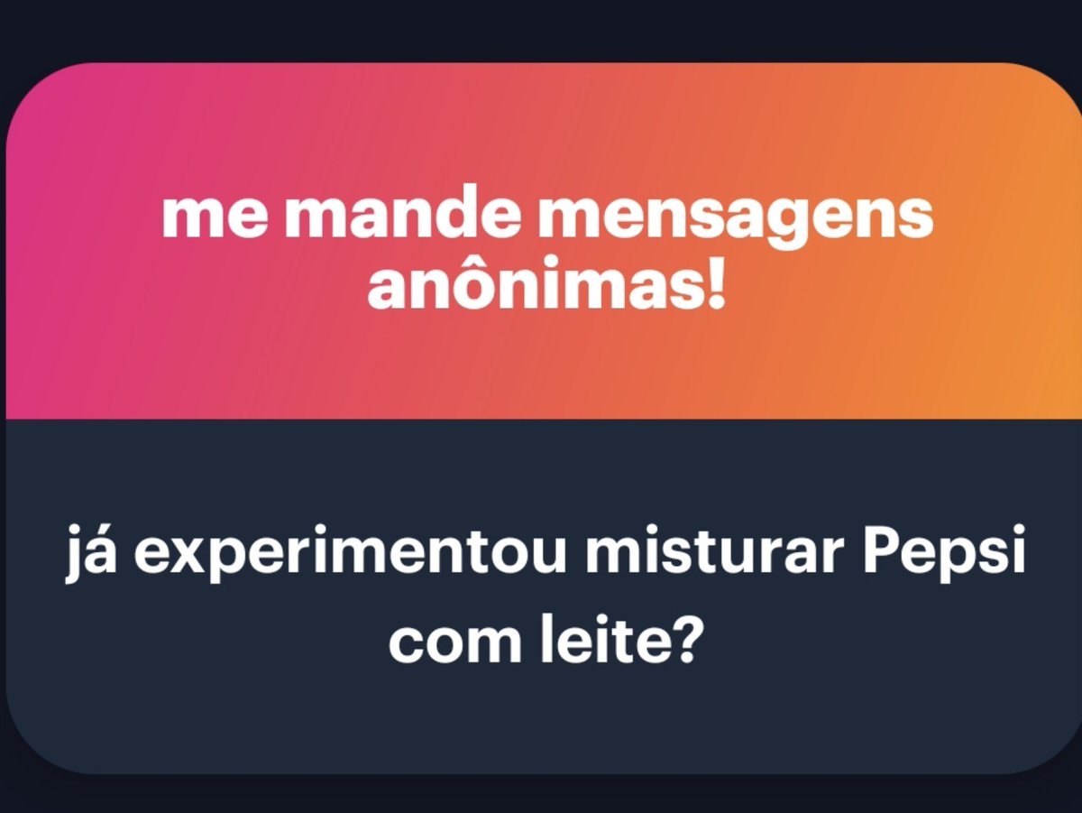 Smilinguel's tweet photo. Essa é a mistura mais louca que ja ouvi (oi luis swull https://t.co/03IDPBTMeT