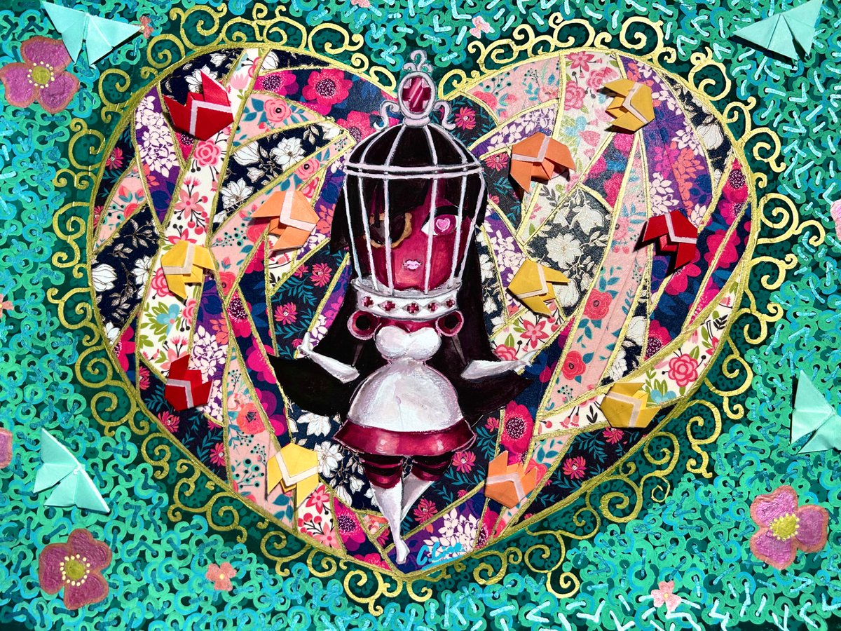 capo_cino351's tweet photo. mixed media pieces from however much time ago idk. fourth piece is a recent one that i never posted to twitter though

#lbp #littlebigplanet https://t.co/TUhTecrY1j