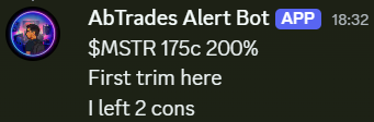 With $BTC pumping at market open, AB made sure we didn't get left behind with $MSTR calls 🔥 
 [📷](https://pbs.twimg.com/media/HTeT1AtbQAAnoDR.png) https://pbs